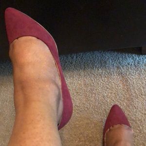 🍇Awesome burgundy heels
